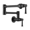Brizo 62825LF-BL Artesso Wall Mount Pot Filler Matte Black