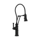 Brizo 64225LF-BL Artesso Single Handle Articulating Kitchen Faucet Matte Black
