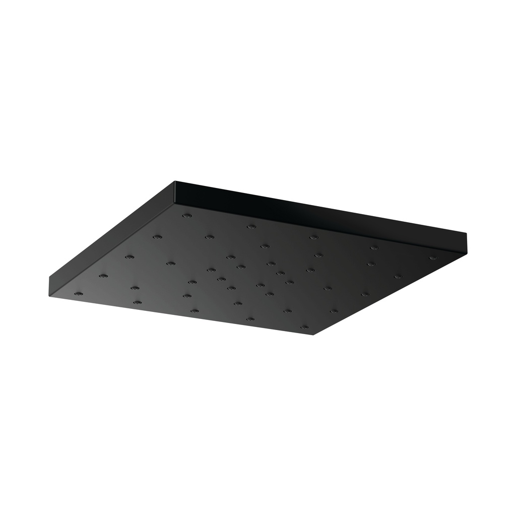 Brizo 81986-BL-2.5 Essential 14” Linear Square H2Okinetic Raincan 2.5 GPM Showerhead Matte Black