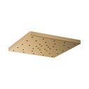 Brizo 81986-GL-2.5 Essential 14” Linear Square H2Okinetic Raincan 2.5 GPM Showerhead Brilliance Luxe Gold