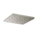 Brizo 81986-NK Essential 14” Linear Square H2Okinetic Raincan 1.75 GPM Showerhead Brilliance Luxe Nickel
