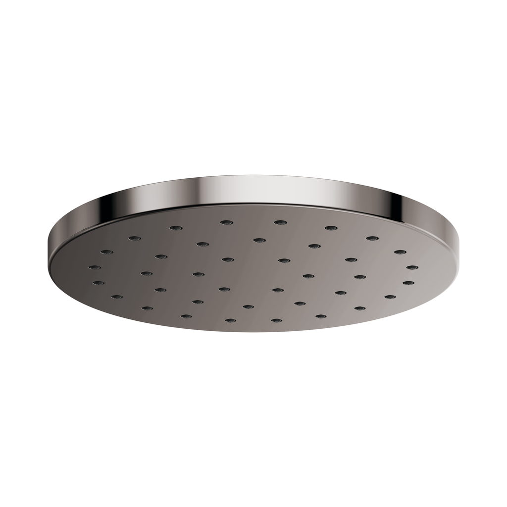 Brizo 81987-BNX-2.5 Essential 14” Linear Round 2.5 GPM Shower Head Brilliance Black Onyx