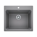 Blanco 401906 Liven Silgranite Laundry Sink Metallic Grey