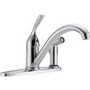 Delta 300-DST Single Handle Kitchen Faucet with Integral Spray