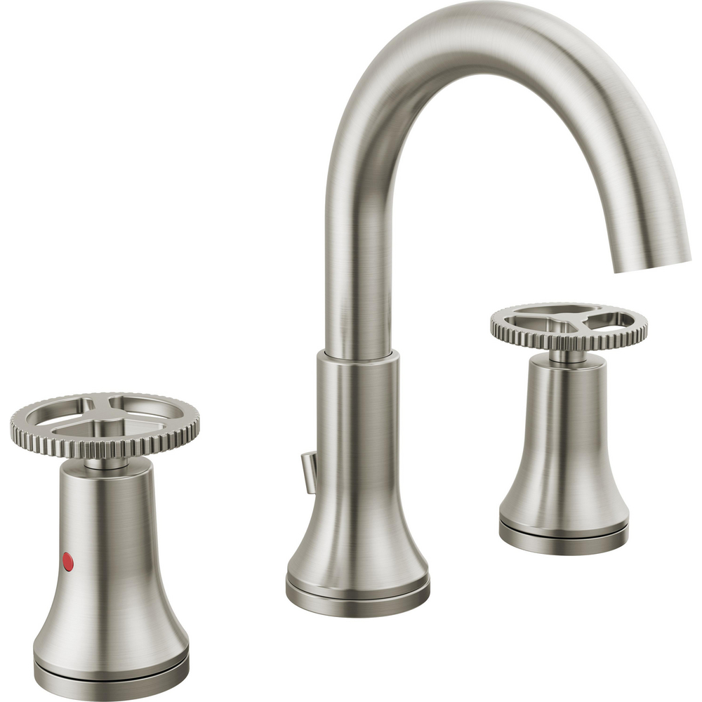 Delta 3558-SSMPU-DST Trinsic Two Handle Widespread Bathroom Faucet Stainless