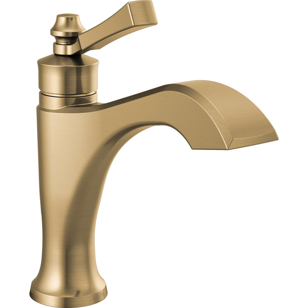 Delta 556-CZMPU-DST Dorval Single Hole Bathroom Faucet Champagne Bronze