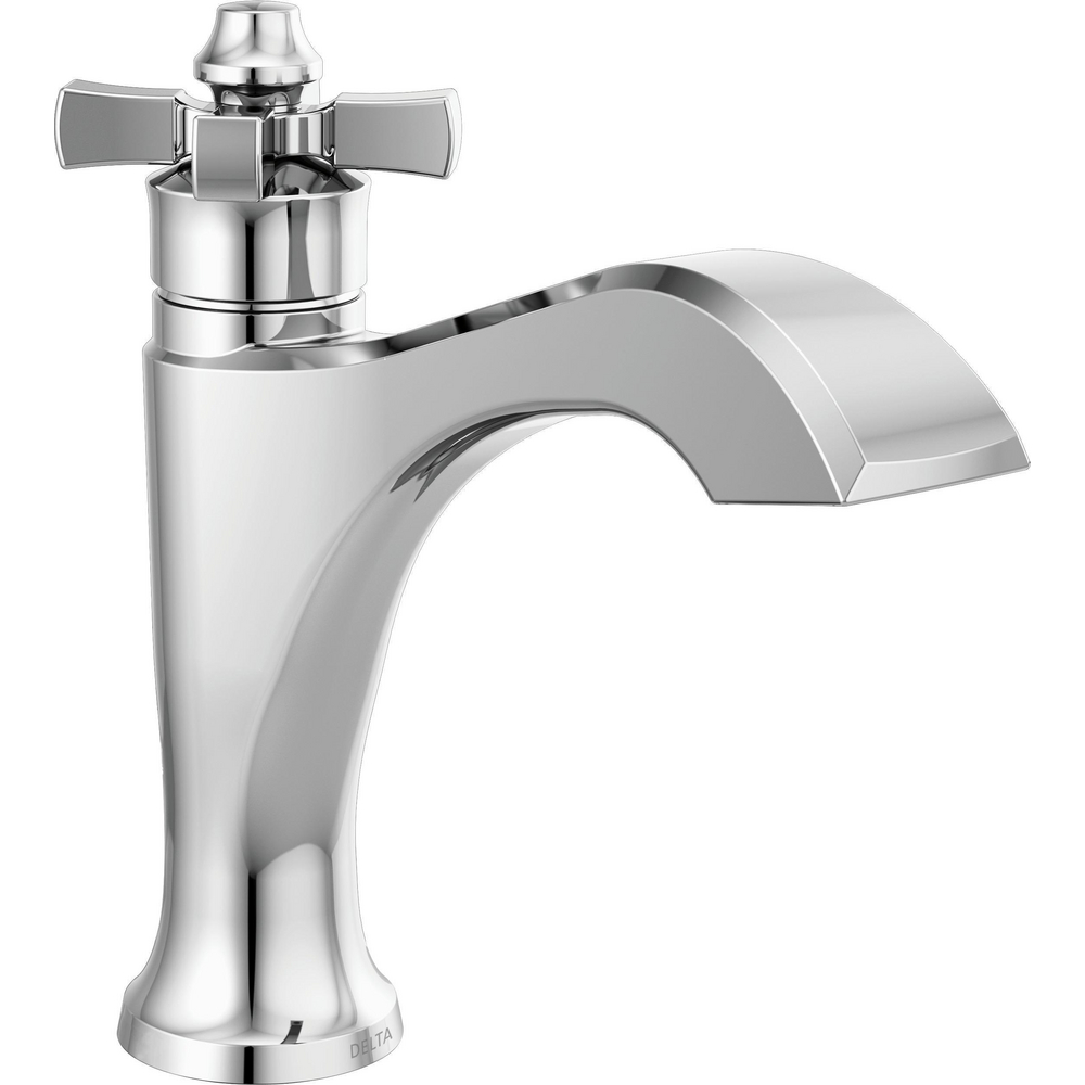 Delta 557-LPU-DST Dorval Single Hole Bathroom Faucet Chrome