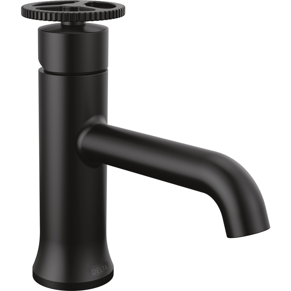 Delta 558-BLMPU-DST Trinsic Single Handle Bathroom Faucet Matte Black