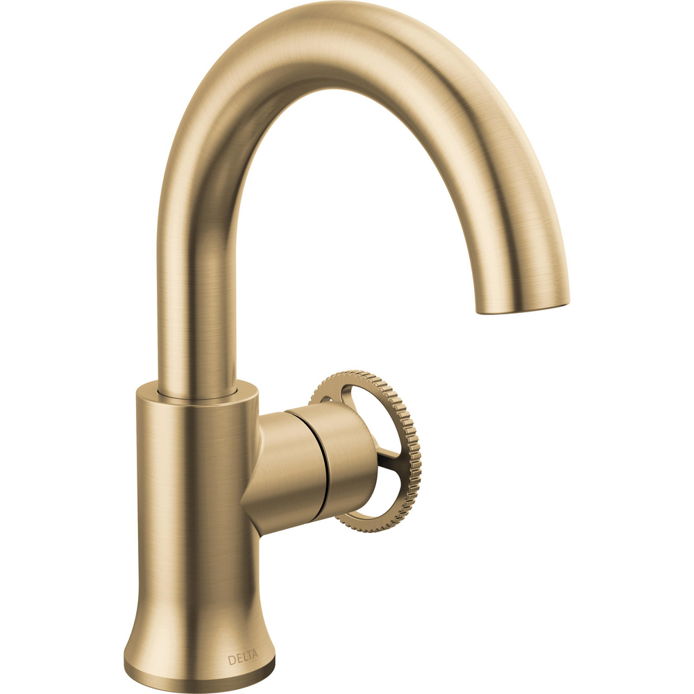 Delta 558HAR-CZ-DST Trinsic Single Handle Bathroom Faucet Champagne Bronze