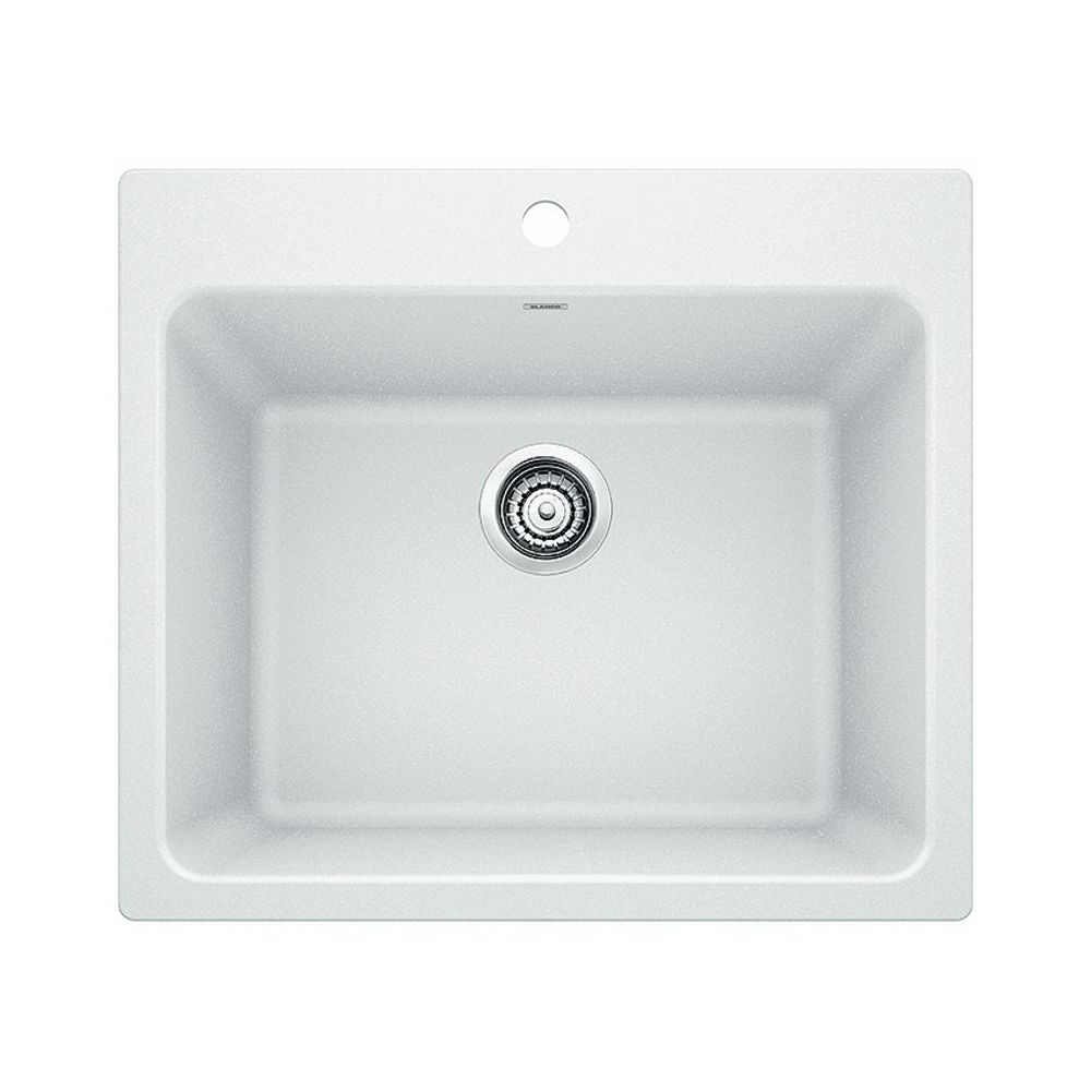 Blanco 401908 Liven Silgranite Laundry Sink White