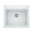Blanco 401908 Liven Silgranite Laundry Sink White