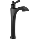 Delta 756-BL-DST Dorval Single Hole Bathroom Faucet Matte Black