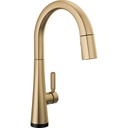 Delta 9191T-CZ-PR-DST Monrovia Pull-Down Kitchen Faucet Touch2O Champagne Bronze