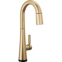 Delta 9991T-CZ-PR-DST Monrovia Bar Prep Pulldown With Touch Champagne Bronze