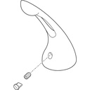 Delta RP32183 Single Loop Handle Kit Chrome