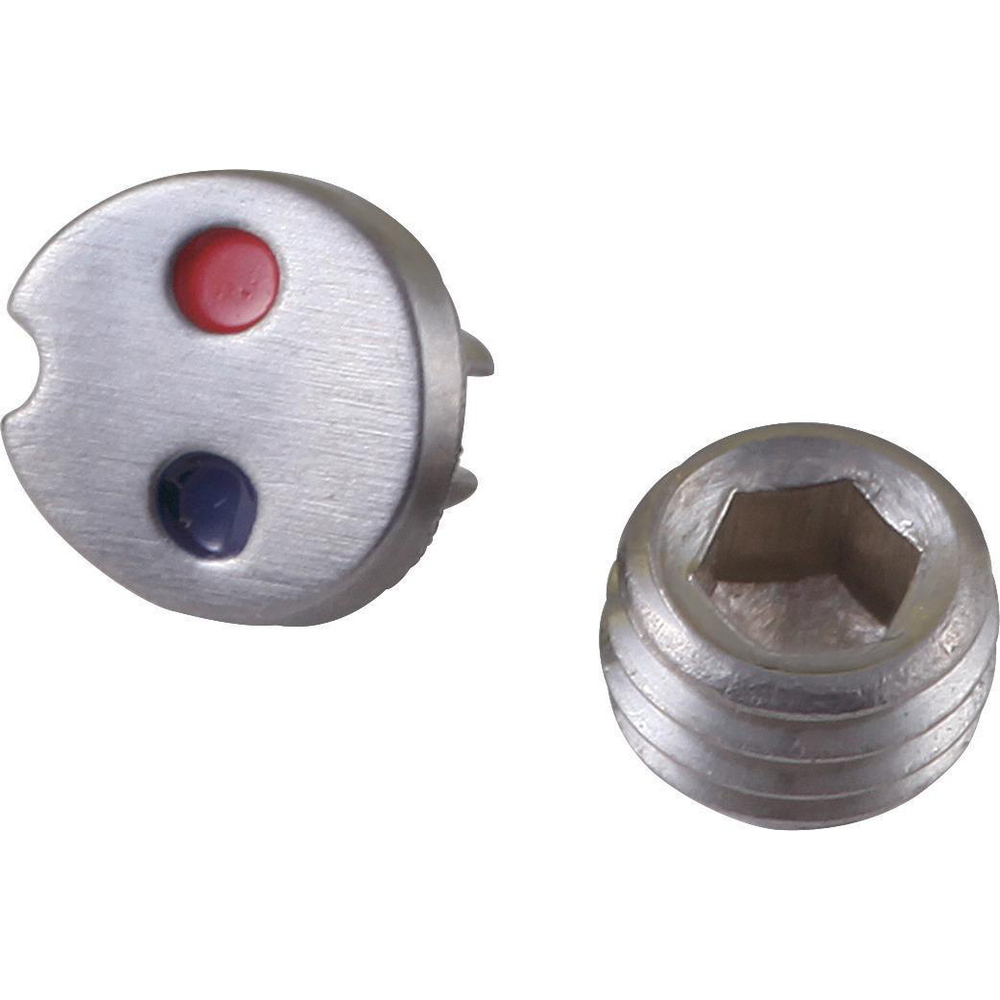 Delta RP50585AR Leland Set Screw And Button Assembly Arctic Stainless