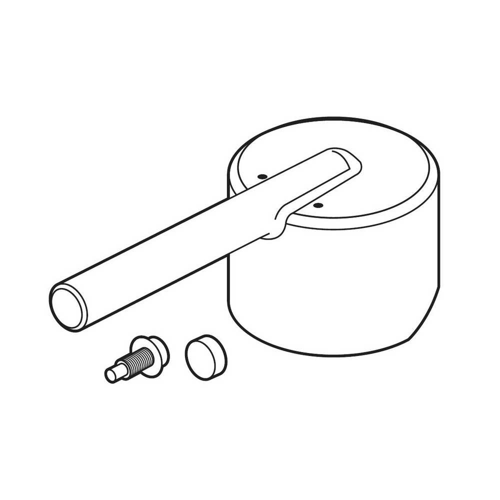 Delta RP72996 Trinsic Handle Button And Set Screw Chrome