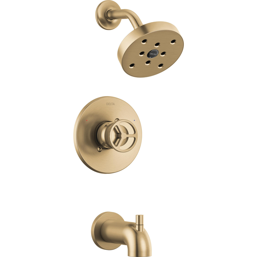 Delta T14458-CZ Trinsic H2O Tub Shower Trim Champagne Bronze