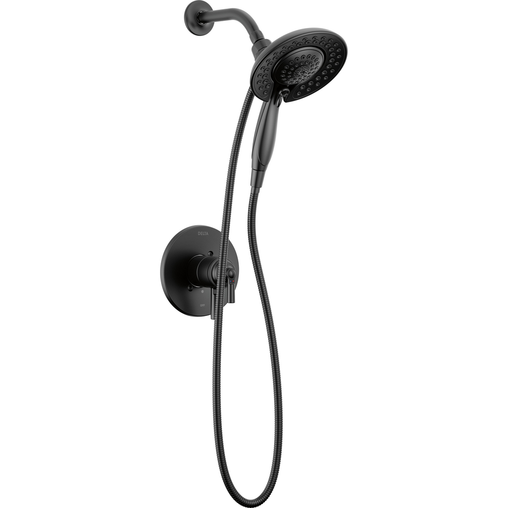 Delta T17235-BL-I Saylor 17 Series Shower Trim with In2ition Matte Black