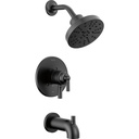 Delta T17435-BL Saylor 17 Series Tub and Shower Trim Matte Black