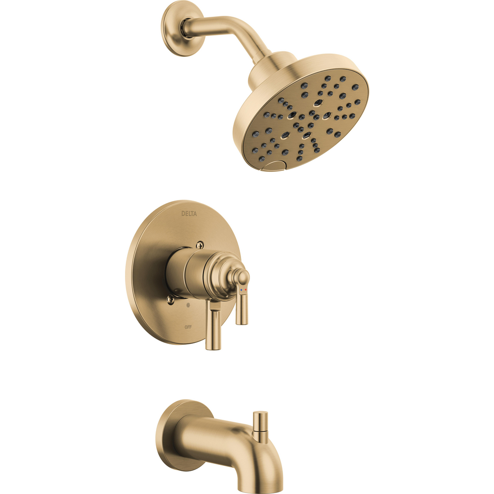 Delta T17435-CZ Saylor 17 Series Tub and Shower Trim Champagne Bronze