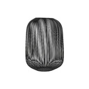 Blomus 65933 LITO Lantern Large 17.7in H x 13in Black