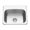 Franke LBS2708-1-1 Single Sink With Ledge Stainless Steel