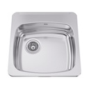 Franke ALBS6805-1-1 Single Sink With Ledge 20 Gauge Stainless Steel