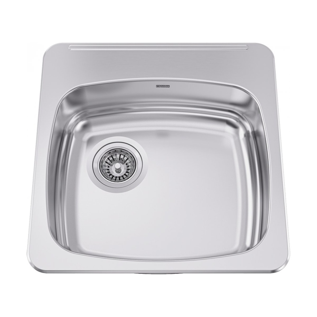 Franke ALBS6805-1-3 Single Sink With Ledge 20 Gauge Stainless Steel