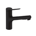 Hansgrohe 74800671 Zesis Kitchen Faucet 2-Spray Pull-Out Matte Black