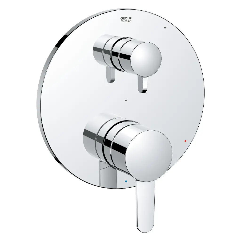 Grohe 29434000 Cosmopolitan Pressure Balance Valve Trim StarLight Chrome