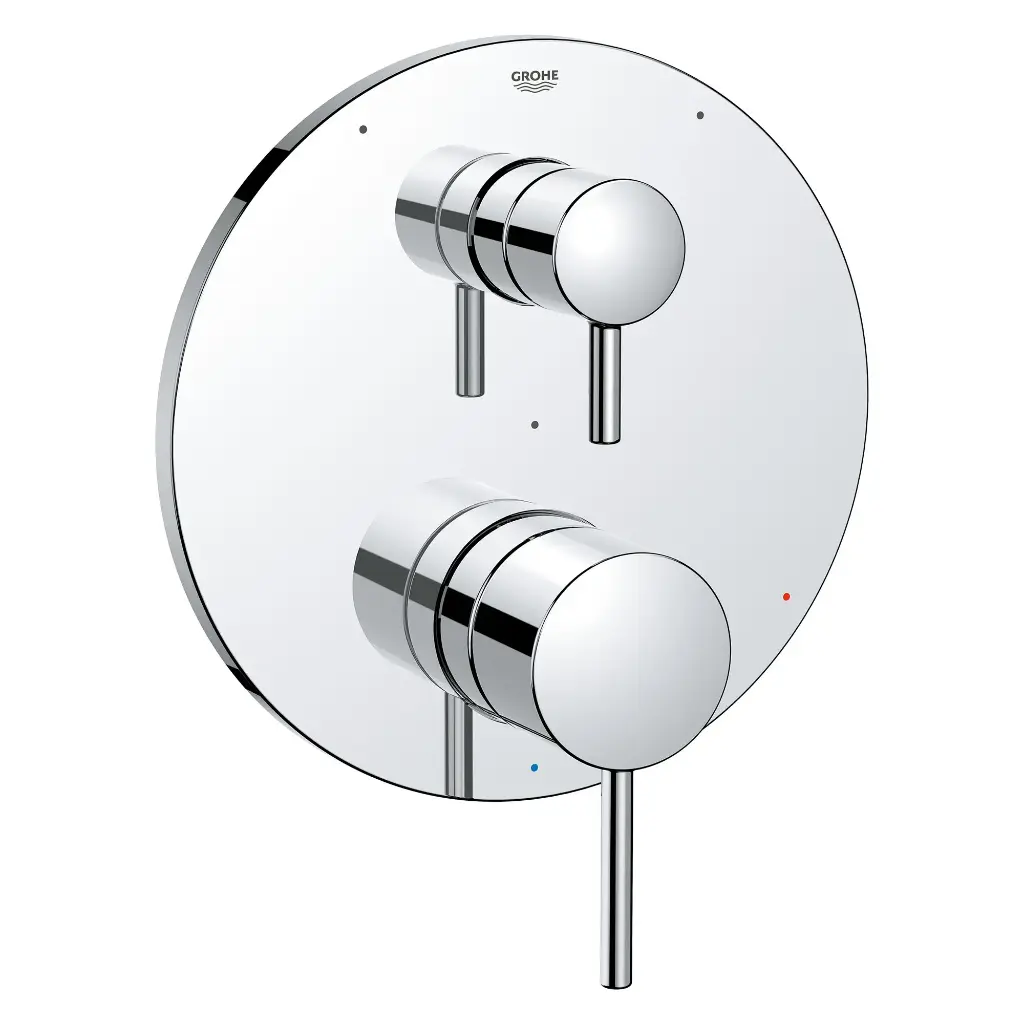 Grohe 29427000 Timeless Pressure Balance Valve Trim StarLight Chrome