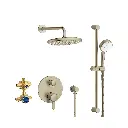 Grohe 29428EN0 Cosmopolitan Pressure Balance Rain Shower Set Brushed Nickel