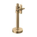 Brizo BT021204-GL Straight Supply Stop Valve with Cross Handle Brilliance Luxe Gold