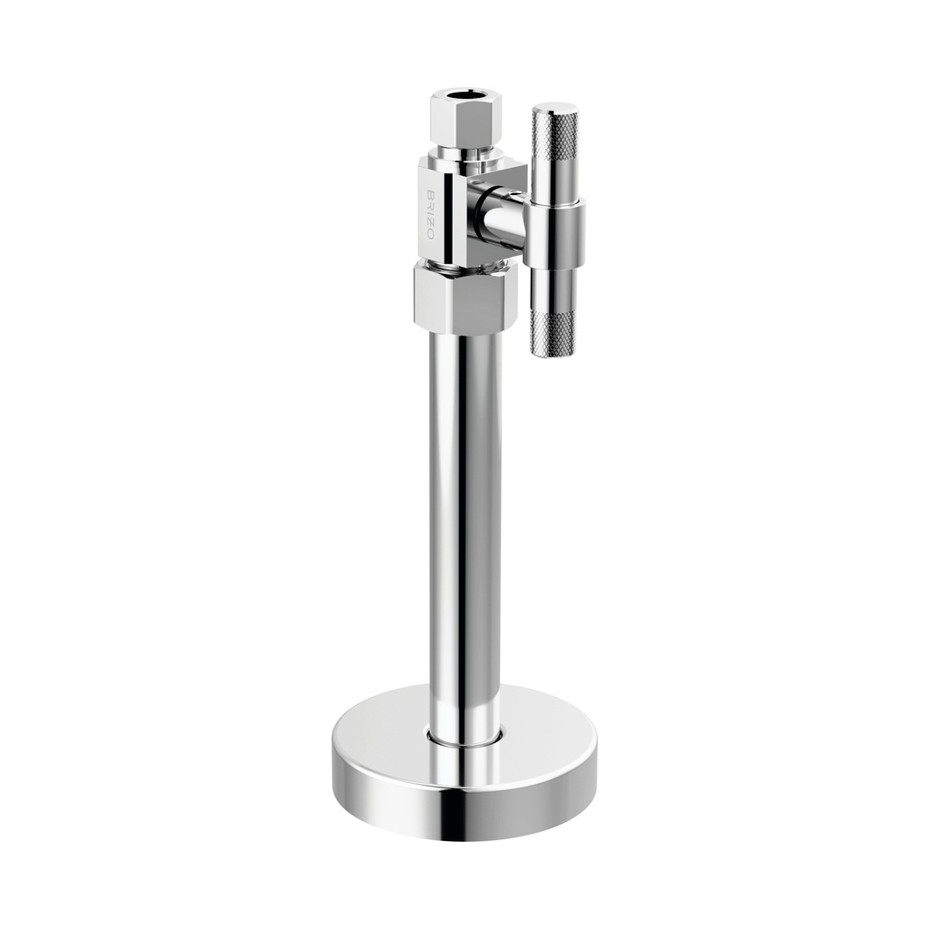 Brizo BT021205-PC Straight Supply Stop Valve with Lever Handle Polished Chrome