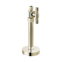 Brizo BT021205-PN Straight Supply Stop Valve with Lever Handle Brilliance Polished Nickel