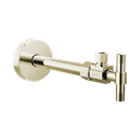 Brizo BT022205-PN Angled Supply Stop Valve with Lever Handle Brilliance Polished Nickel