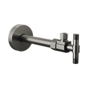 Brizo BT022205-SL Angled Supply Stop Valve with Lever Handle Brilliance Luxe Steel