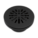 Brizo BT051414-BL Essential 4" Prefab Round Shower Drain Matte Black