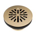Brizo BT051414-PG Essential 4" Prefab Round Shower Drain Brilliance Polished Gold