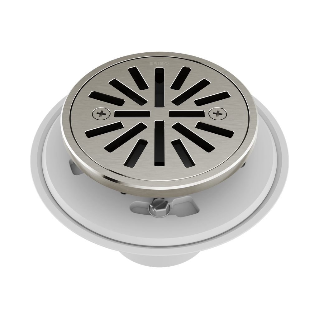 Brizo BT061414-BN Essential 4" Tile-In Round Shower Drain Brilliance Brushed Nickel