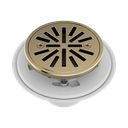 Brizo BT061414-GL Essential 4" Tile-In Round Shower Drain Brilliance Luxe Gold