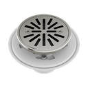 Brizo BT061414-NK Essential 4" Tile-In Round Shower Drain Brilliance Luxe Nickel
