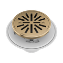 Brizo BT061414-PG Essential 4" Tile-In Round Shower Drain Brilliance Polished Gold