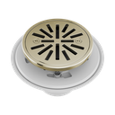 Brizo BT061414-PN Essential 4" Tile-In Round Shower Drain Brilliance Polished Nickel