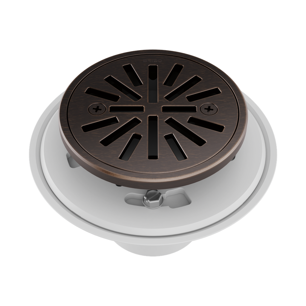 Brizo BT061414-RB Essential 4" Tile-In Round Shower Drain Venetian Bronze