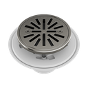 Brizo BT061414-SL Essential 4" Tile-In Round Shower Drain Brilliance Luxe Steel