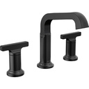 Delta 35587-BL-DST Tetra Two Handle Widespread Bathroom Faucet Matte Black