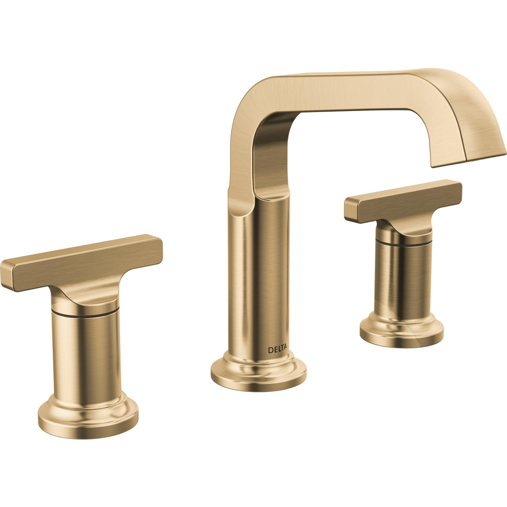 Delta 35587-CZ-PR-DST Tetra Two Handle Widespread Bathroom Faucet Champagne Bronze