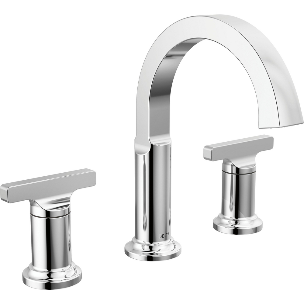 Delta 355887-PR-DST Tetra Two Handle Widespread Bathroom Faucet Chrome